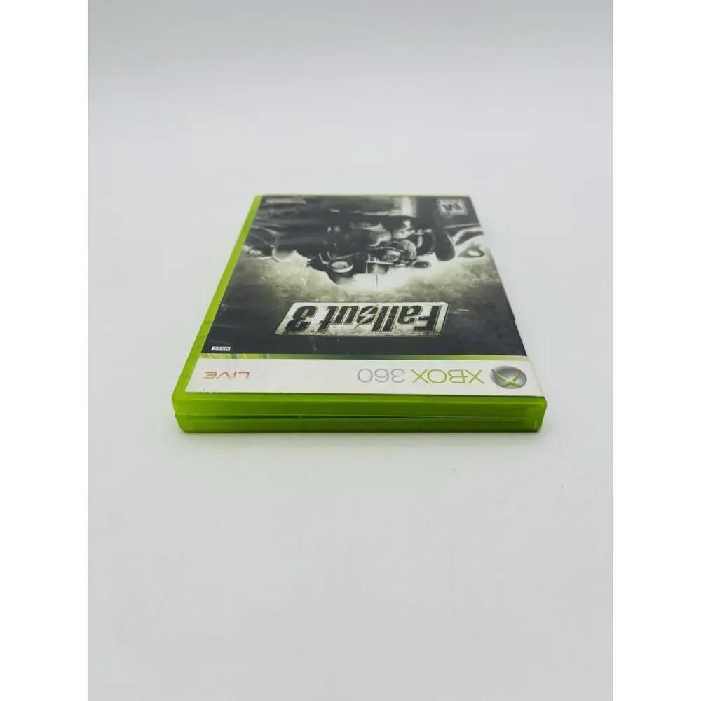 Fallout 3 (Microsoft Xbox 360, 2008) Complete w/ Manual - Tested Working VG Cond